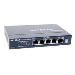 NETGEAR GS105, Non gestito, Gigabit Ethernet (10/100/1000), Full duplex, Montabile a parete