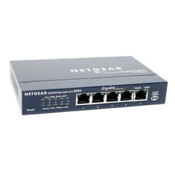 NETGEAR GS105 Non gestito Gigabit Ethernet (10/100/1000) Blu