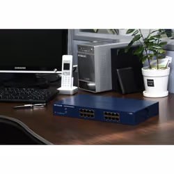 NETGEAR JGS516 Non gestito Blu - Vista aggiuntiva 5