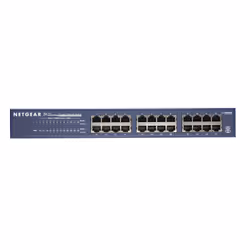 NETGEAR JGS524, Non gestito, Gigabit Ethernet (10/100/1000), Full duplex, Montaggio rack
