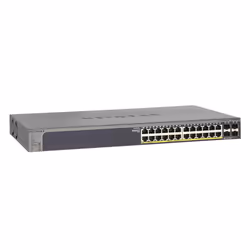 NETGEAR GS728TP, Gestito, L2+/L3, Gigabit Ethernet (10/100/1000), Full duplex, Supporto Power over Ethernet (PoE), Montaggio  ...