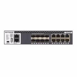 NETGEAR M4300-8X8F Gestito L3 10G Ethernet (100/1000/10000) 1U Nero - Vista aggiuntiva 4
