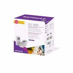 NETGEAR PLP1000-100FRS adattatore di rete PowerLine 1000 Mbit/s Collegamento ethernet LAN Bianco 2 pz - Vista aggiuntiva 4