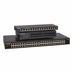 NETGEAR GS348 Non gestito Gigabit Ethernet (10/100/1000) 1U Nero - Vista aggiuntiva 4