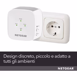 NETGEAR EX3110 Ricevitore e trasmettitore di rete Bianco 10, 100, 300 Mbit/s - Vista aggiuntiva 4