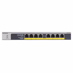 NETGEAR GS108LP Non gestito Gigabit Ethernet (10/100/1000) Supporto Power over Ethernet (PoE) 1U Nero, Grigio - Vista aggiuntiva 5