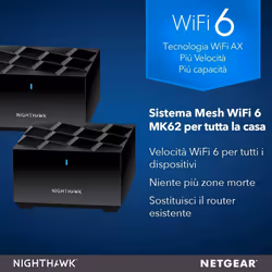 NETGEAR MK62-100PES moltiplicatore di rete Ricevitore e trasmettitore di rete Nero 10, 100, 1000 Mbit/s - Vista aggiuntiva 5
