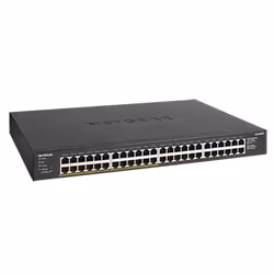 NETGEAR GS348PP Non gestito Gigabit Ethernet (10/100/1000) Supporto Power over Ethernet (PoE) Nero - Vista aggiuntiva 4