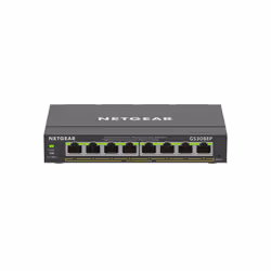 NETGEAR 8-Port Gigabit Ethernet PoE+ Plus Switch (GS308EP) Gestito L2/L3 Gigabit Ethernet (10/100/1000) Supporto Power over Ethernet (PoE) Nero - Vista aggiuntiva 4