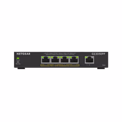 NETGEAR GS305EPP Gestito L3 Gigabit Ethernet (10/100/1000) Supporto Power over Ethernet (PoE) Nero