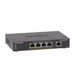 NETGEAR GS305EPP Gestito L3 Gigabit Ethernet (10/100/1000) Supporto Power over Ethernet (PoE) Nero