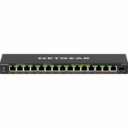 NETGEAR 16-Port High-Power PoE+ Gigabit Ethernet Plus Switch (231W) with 1 SFP port (GS316EPP) Gestito Gigabit Ethernet (10/100/1000) Supporto Power over Ethernet (PoE) Nero - Vista aggiuntiva 4