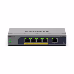 NETGEAR GS105EP Non gestito Gigabit Ethernet (10/100/1000) Supporto Power over Ethernet (PoE) Grigio - Vista aggiuntiva 2