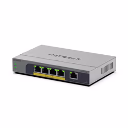 NETGEAR GS105EP Non gestito Gigabit Ethernet (10/100/1000) Supporto Power over Ethernet (PoE) Grigio - Vista aggiuntiva 3