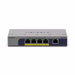 NETGEAR GS105PP Non gestito Gigabit Ethernet (10/100/1000) Supporto Power over Ethernet (PoE) Montaggio da desktop/parete Grigio - Vista aggiuntiva 2