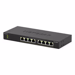 NETGEAR GS308LP Non gestito Gigabit Ethernet (10/100/1000) Supporto Power over Ethernet (PoE) Desktop Nero - Vista aggiuntiva 3