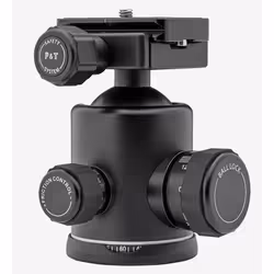 Benro B2 testa per treppiede Nero 1/4" Palla (forma)
