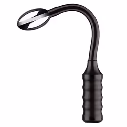 ElectraStim Depth Charge Flexible Electro Probe, Massaggiatore prostatico, Nero, Metallo, Silicio, 1 pz, 3 cm, 175 mm