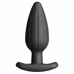 ElectraStim Silicone Noir Rocker Butt Plug Plug anale Nero Silicio 1 pz