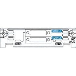 Cisco 2-Port Async Sync Serial WAN Interface Card 2600 spare componente switch