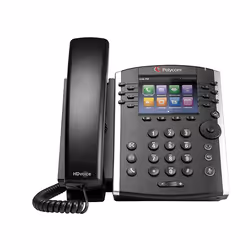 POLY 411 telefono IP Nero 12 linee TFT