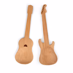 Kikkerland CU64 Cucchiaio da insalata Legno 2 pz - Vista aggiuntiva 2