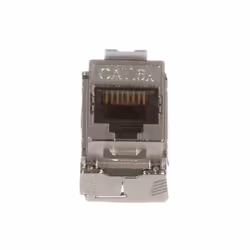 Panduit KJS6X88TC, Piatto, Grigio, RJ-45, RJ-45, Femmina, 10GBase-T