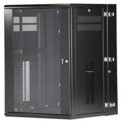 Panduit PZWMC18W rack 18U Da parete Nero