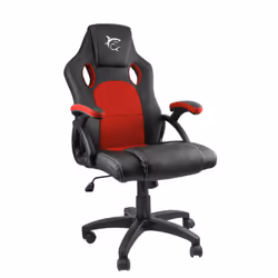 White Shark KING'S THRONE, Sedia per gaming universale, 120 kg, Sedia imbottita tappezzata, Schienale imbottito tappezzato, N ...