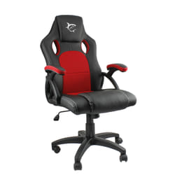 White Shark KING'S THRONE Sedia per gaming universale Sedia imbottita tappezzata Nero, Rosso