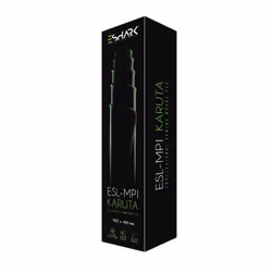 White Shark ΞSHARK Karuta XL Tappetino per mouse per gioco da computer Nero, Verde - Vista aggiuntiva 5