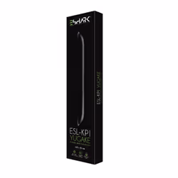 White Shark ΞSHARK Yugake poggiapolso Ecopelle, Silicone Nero - Vista aggiuntiva 5