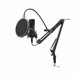 White Shark ZONIS, Microfono da studio, 30 - 16000 Hz, 24 bit, 192 kHz, -38 mV/Pa, 70 dB