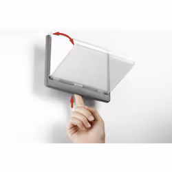 Durable 486037 stand informativo e supporto per brochure Supporto per segnale Plastica Grafite - Vista aggiuntiva 5