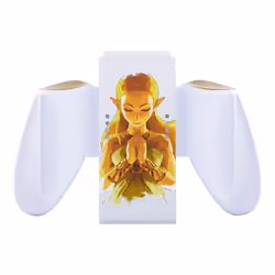 PowerA NSAC0059-01, Nintendo Switch, Impugnatura di azione, Oro, Bianco, USB, Cablato, 1 pz