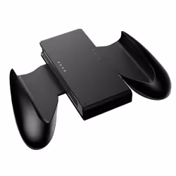 PowerA Joy-Con Comfort Grip, Nintendo Switch, Clip per controller per videogiochi, Nero, Policarbonato, Nintendo, Stati Uniti