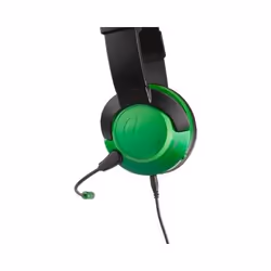 PowerA Fusion Auricolare Cablato A Padiglione Gaming Nero, Verde - Vista aggiuntiva 4