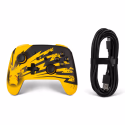 PowerA Controller cablato avanzato per Nintendo Switch Pokémon - Pikachu Lightning - Vista aggiuntiva 8