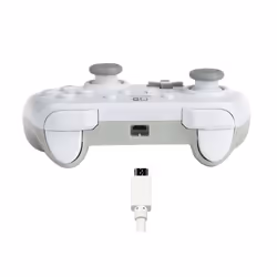PowerA 1517033-01 periferica di gioco Grigio, Bianco USB Gamepad Analogico Nintendo Switch - Vista aggiuntiva 6