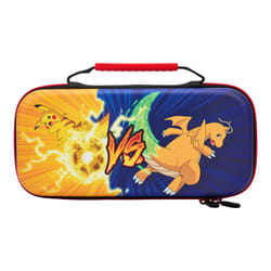 PowerA NSCS0055-01 custodia per console portatile Custodia rigida Nintendo Blu, Giallo