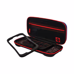 PowerA NSCS0055-01 custodia per console portatile Custodia rigida Nintendo Blu, Giallo - Vista aggiuntiva 4
