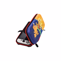 PowerA NSCS0055-01 custodia per console portatile Custodia rigida Nintendo Blu, Giallo - Vista aggiuntiva 8