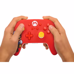 PowerA NSGP0012-01 periferica di gioco Rosso Bluetooth Gamepad Analogico Nintendo Switch, Nintendo Switch Lite, Nintendo Switch OLED - Vista aggiuntiva 8