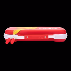 PowerA NSCS0064-01 custodia per console portatile Cover Nintendo Feltro, Gomma Rosso - Vista aggiuntiva 4