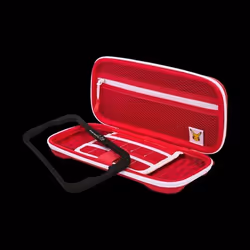 PowerA NSCS0064-01 custodia per console portatile Cover Nintendo Feltro, Gomma Rosso - Vista aggiuntiva 5