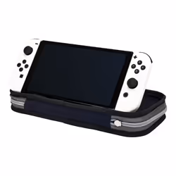 PowerA NSCS0087-01 custodia per console portatile Cover Nintendo Feltro Nero, Grigio, Bianco - Vista aggiuntiva 5