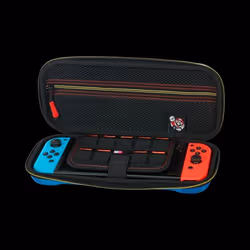PowerA NSCS0131-01 custodia per console portatile Cover Nintendo Feltro, Gomma Blu - Vista aggiuntiva 6