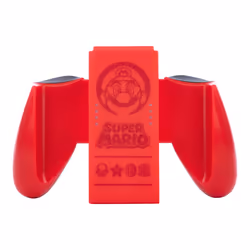 PowerA NSAC0058-02, Nintendo Switch, Impugnatura di azione, Rosso, Gomma, USB, Cablato
