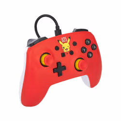 PowerA NSGP0200-01 periferica di gioco Rosso USB Gamepad Analogico Nintendo Switch, Nintendo Switch OLED - Vista aggiuntiva 2