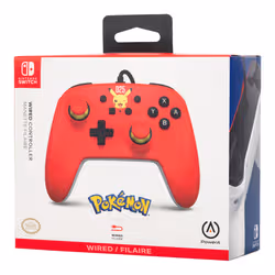 PowerA NSGP0200-01 periferica di gioco Rosso USB Gamepad Analogico Nintendo Switch, Nintendo Switch OLED - Vista aggiuntiva 4